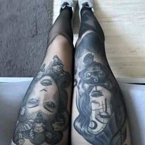 tattoos.legs.nylons.free Onlyfans